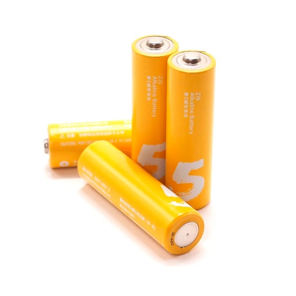 Батарейки алкалиновые ZMI Rainbow Zi5, AA, 4 шт., жёлтые